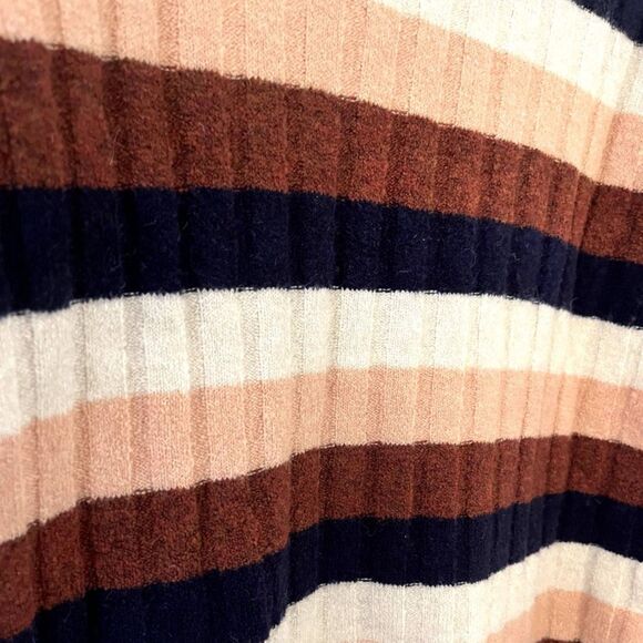 Madewell Women's Striped Evercrest Turtleneck Sweater - Small - Picture 8 of 8